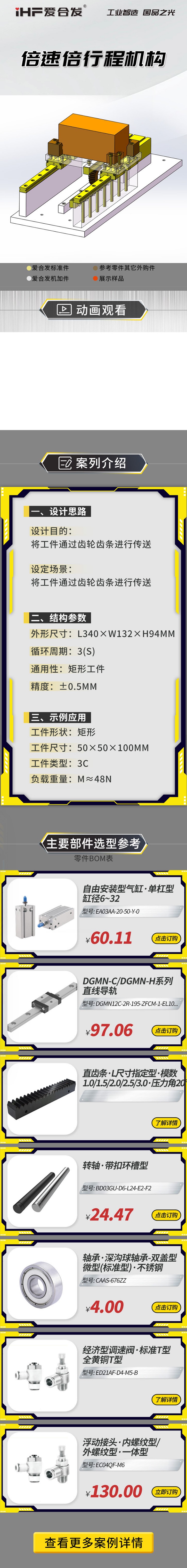 愛合發：案例介紹，倍速倍行程機構！